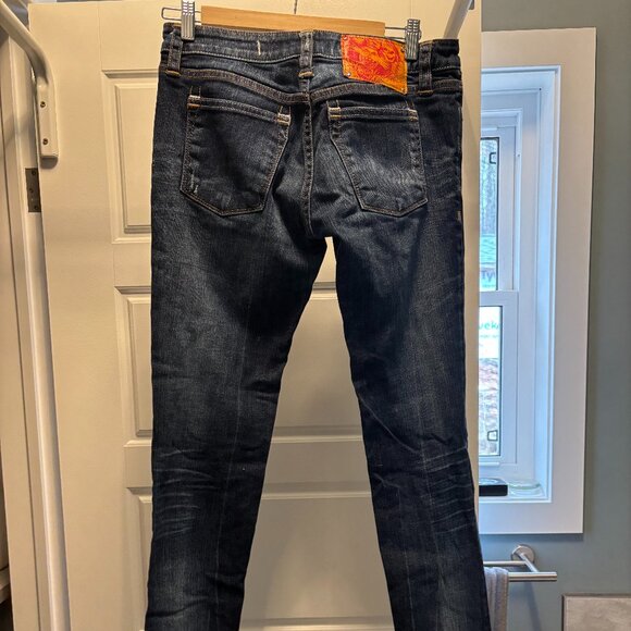 Ed Hardy by Christian Audigier Easy Rise Skinny Jeans Size 28 - Picture 2 of 7